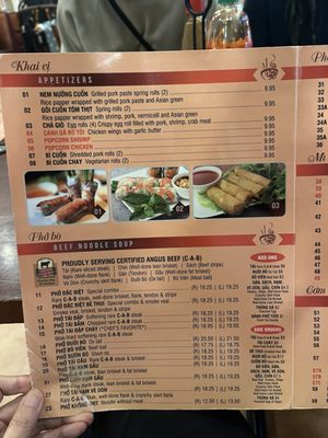 Menu photo 4 Pho 90 Degree San Jose, CA