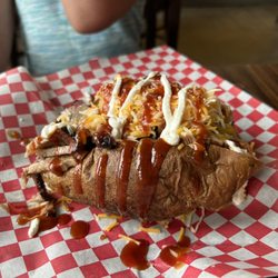 Neumeier's Rib Room - Brisket baked potato