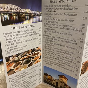 Hue Restaurant - Menu - Vietnamese Near Me - San Jose, California Hue Restaurant - Menu - Vietnamese Near Me - San Jose, California