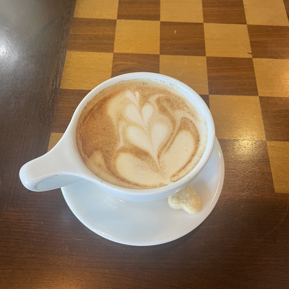 Dulcédo Coffee - Honey oat milk latte - Coffee & Tea Near Me - Richmond, Texas