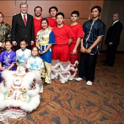 Sunny Tang Martial Arts Centre - Performing for Prime Minister Stephen Harper