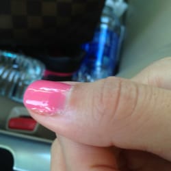 Terrible manicure - day one