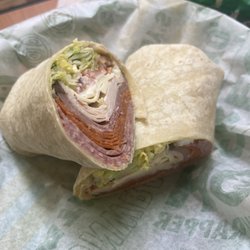 It's a wrap! Built my own it was delicious and stuffed.