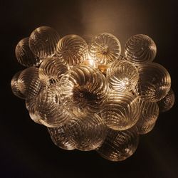 Château - Upstairs light fixture.