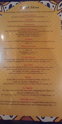 Menu photo 2 Carreta's Grill Slidell, LA