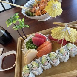 Poke Special & Sushi,Sashimi Lunch