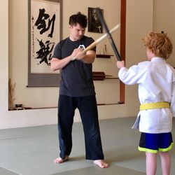 Aikido-Seattle School of - Kids class at SSA, working full body mechanics.