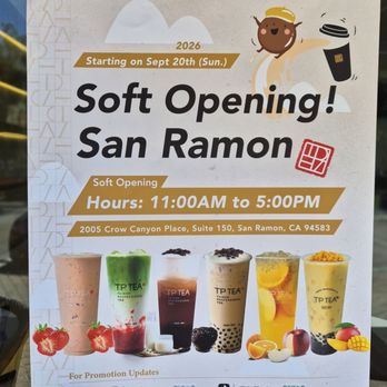 TP Tea - Bubble Tea Near Me - San Ramon, California
