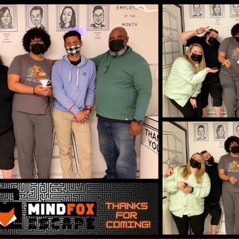 MindFox Escape - Team Peepzke Potatoes in the black & white cafe - Escape Games Near Me - San Diego, California