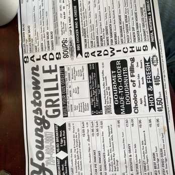 Youngstown Grille - 5:50 breakfast is fantastic and well worth the price.  Use to be 5 bucks but Joe made everything more expensive so you know. - American Near Me - Youngstown, Pennsylvania