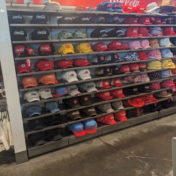 Coca Cola Store - Hats, hats, and more hats - Fashion Near Me - Orlando, Florida