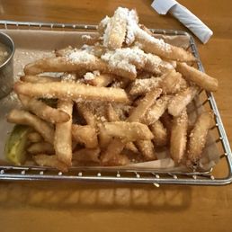 Truffle oil and Parmesan Fries Truffle oil and Parmesan Fries