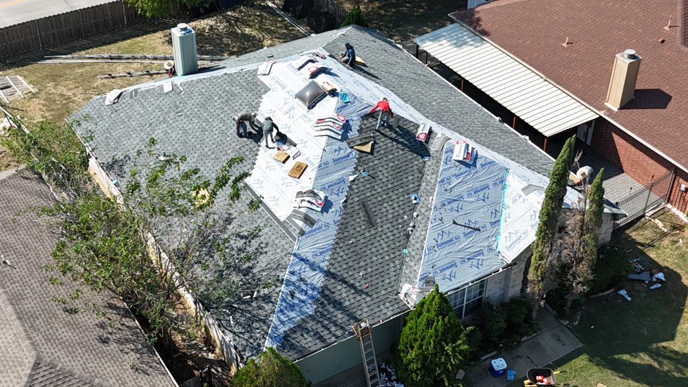 Slide of Escape Roofing