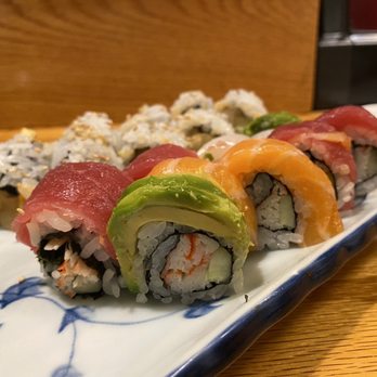 Ran Zan Japanese Restaurant - Rainbow roll - Japanese Near Me - Providence, Rhode Island Ran Zan Japanese Restaurant - Rainbow roll - Japanese Near Me - Providence, Rhode Island