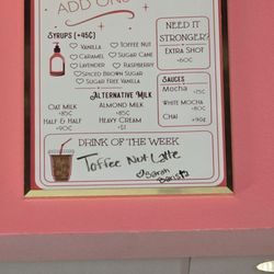 Java Kiss Coffee Shop - Extras & Add ons