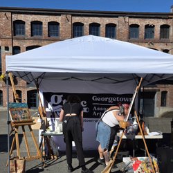 Artist at work