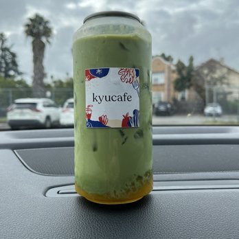 kyucafe - The Matcha Fruit 청 Latte mango is a work of art! I usually get the strawberry Matcha Latte which is equally as delicious. - Cafes Near Me - Los Angeles, California kyucafe - The Matcha Fruit 청 Latte mango is a work of art! I usually get the strawberry Matcha Latte which is equally as delicious. - Cafes Near Me - Los Angeles, California