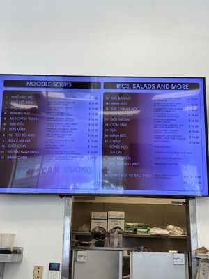 Menu photo 2 Cam Huong Cafe Deli Oakland, CA Menu photo 2 Cam Huong Cafe Deli Oakland, CA