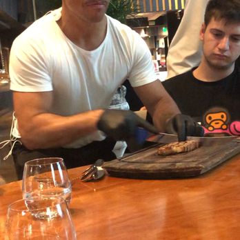 Nusr-Et Steakhouse - Saltbae cutting - Steakhouses Near Me - Miami, Florida