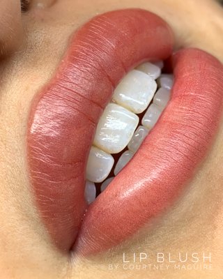 Lip Blush - Using a digital machine similar to the one used to create Nano Brows, the Lip Blush process implants color into the lips to create a soft, candied look. The procedure gives the appearance of a fuller lip while also gently brightening and enhancing its natural color. There are no edges, borders or harsh lines, which create a beautifully subtle and enhanced lip. Lip Blush - Using a digital machine similar to the one used to create Nano Brows, the Lip Blush process implants color into the lips to create a soft, candied look. The procedure gives the appearance of a fuller lip while also gently brightening and enhancing its natural color. There are no edges, borders or harsh lines, which create a beautifully subtle and enhanced lip.