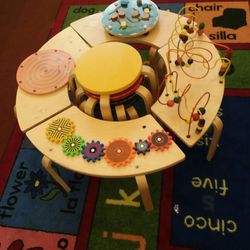 Wood Dale Public Library - Another learning table