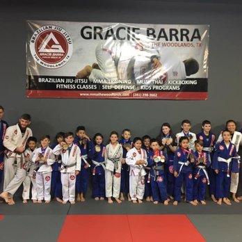 Gracie Barra - Our Competition Kids after taking the Team Trophy 2 tournaments in a row! - Kickboxing Near Me - Spring, Texas Gracie Barra - Our Competition Kids after taking the Team Trophy 2 tournaments in a row! - Kickboxing Near Me - Spring, Texas