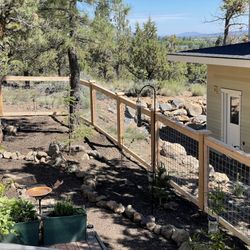 Heart Fence & Deck