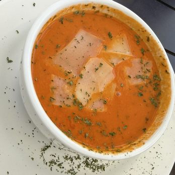 Brindis Bistro  - Soup of the day - tomato soup - Bars Near Me - Green Valley, Arizona