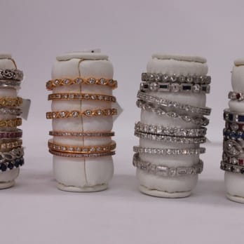 A & V Pawn Shop - We sell designer "Stackable" rings that come in gold with high quality gemstones and diamonds. - Pawn Shops Near Me - Long Beach, California