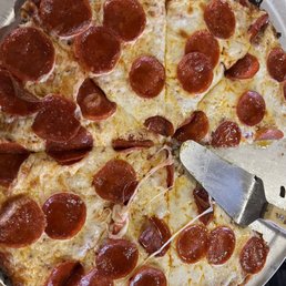 Gluten Free Pepperoni Pizza