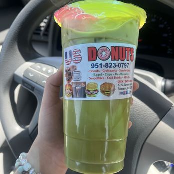 U.S. Donuts - Matcha tea - Donuts Near Me - Riverside, California