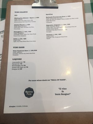 Menu photo 7 Mamma Pizza Osteria Oslo, 03 Menu photo 7 Mamma Pizza Osteria Oslo, 03