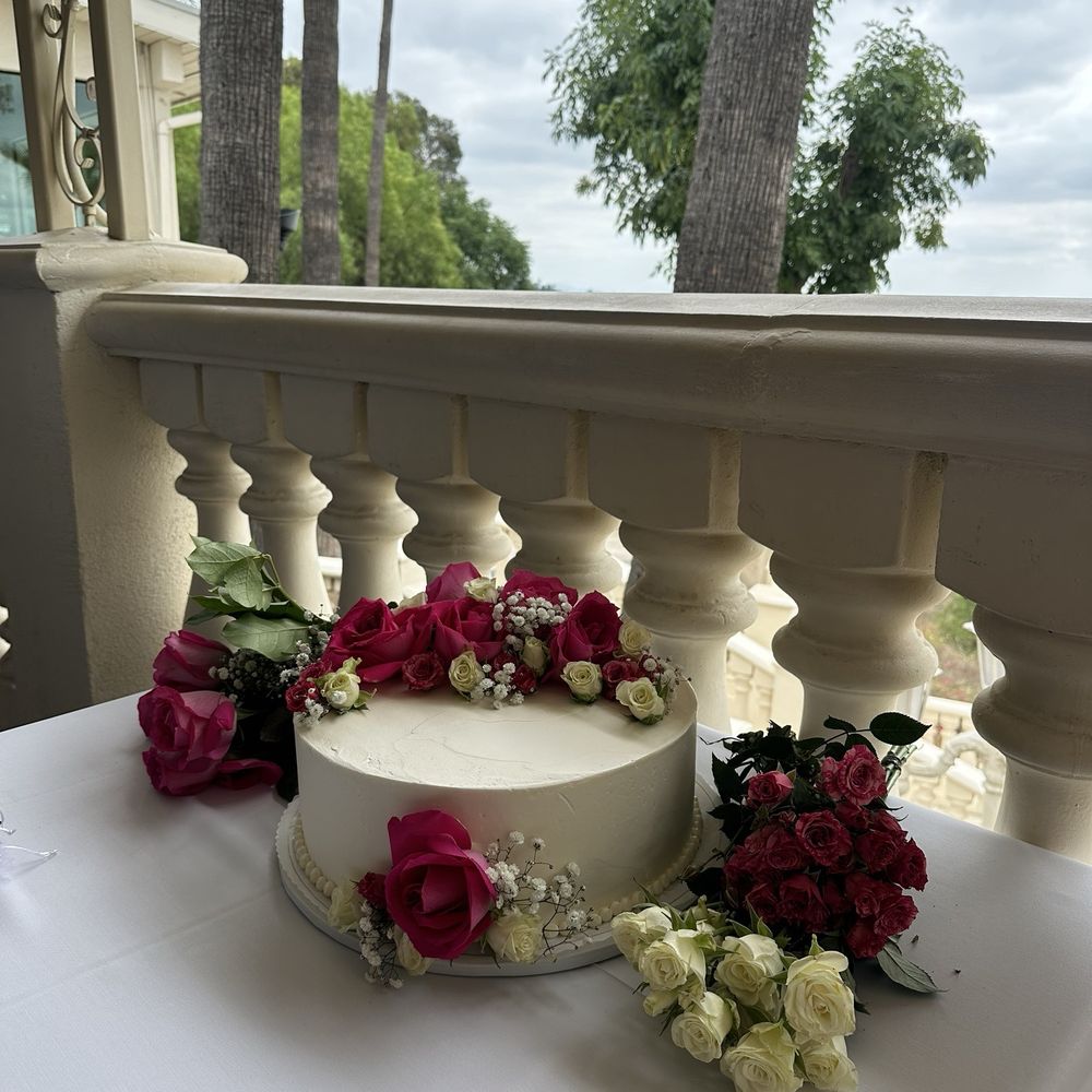 Some Crust Bakery - Pink champagne cake - Bakeries Near Me - Claremont, California