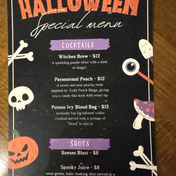 Game Theory Restaurant + Bar - Halloween Special Menu - Gastropubs Near Me - Fort Worth, Texas Game Theory Restaurant + Bar - Halloween Special Menu - Gastropubs Near Me - Fort Worth, Texas