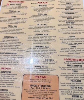 Menu photo 1 Bonfire Craft Kitchen & Tap House Surprise, AZ