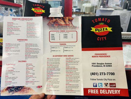 Menu photo 4 Tomato City Pizza Providence, RI Menu photo 4 Tomato City Pizza Providence, RI