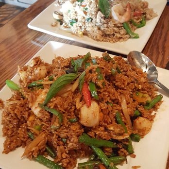 Thai Wisdom Bistro - Prikkhing Fried Rice and Basil Fried Rice - Thai Near Me - Kirkland, Washington