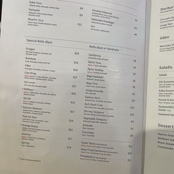 Shinkai Sushi - Menu - Sushi Bars Near Me - Dublin, California Shinkai Sushi - Menu - Sushi Bars Near Me - Dublin, California