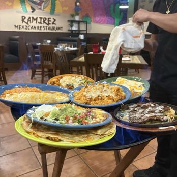 Ramirez Mexican Restaurant - Food at table presentation! - Mexican Near Me - Shreveport, Louisiana Ramirez Mexican Restaurant - Food at table presentation! - Mexican Near Me - Shreveport, Louisiana