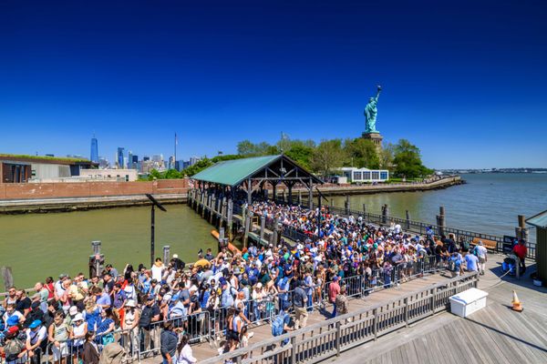 Statue City Cruises Battery Park by null