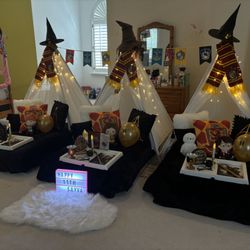 TeePee Slumber Parties