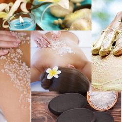Forget Me Not Spa - Stone with Salt Scrub Therapy