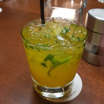 Seasons 52 - My delicious mango jalapeno cocktail. Spicy and yummy! - New American Near Me - Phoenix, Arizona