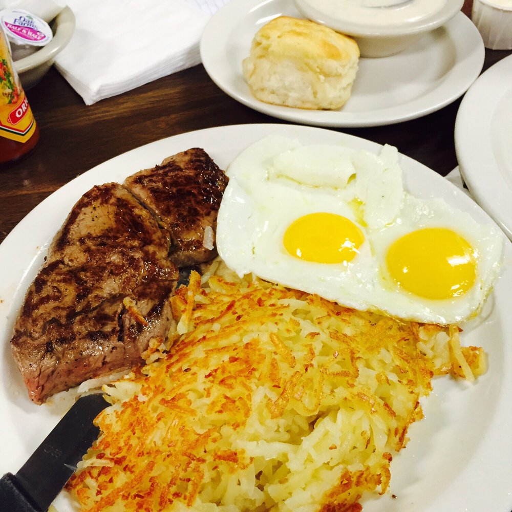 West Side Cafe - Steak and eggs! - Breakfast & Brunch Near Me - Fort Worth, Texas