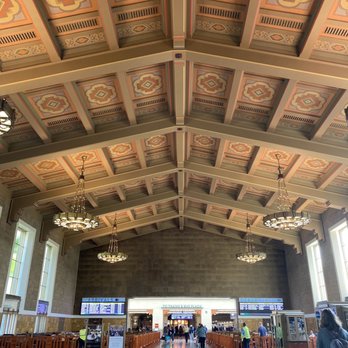Amtrak - Union Station lobby - Train Stations Near Me - Santa Ana, California