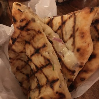 Ghee Indian Kitchen - Ghost Pepper Cheddar Naan - Indian Near Me - Miami, Florida