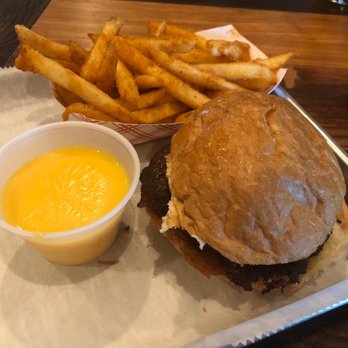 Mac's Local Eats - The Classic with side of #RIPFries and cheese sauce - American Near Me - St Louis, Missouri Mac's Local Eats - The Classic with side of #RIPFries and cheese sauce - American Near Me - St Louis, Missouri