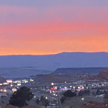 Southern Utah RV Resort - Sunset view from our site - RV Parks Near Me - Washington, Utah