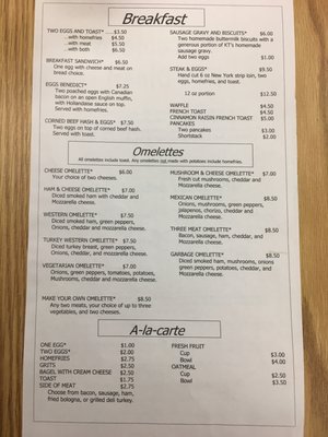 Menu photo 6 KT's Diner Toledo, OH