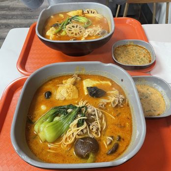 YGF Malatang - Signature Thick Beef Bone Soup, Medium Spice - Chinese Near Me - Irvine, California
